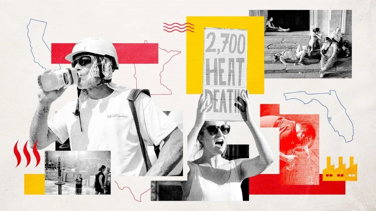 Спека понад 40 °C у США: як змінюватиметься клімат і який вплив на здоров'я